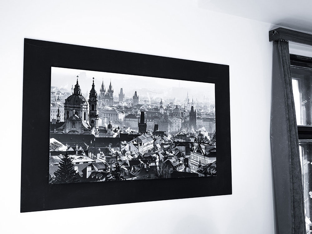 Adjustace-Framing 83 x 128 cm, ukázky praktického provedení, Česko