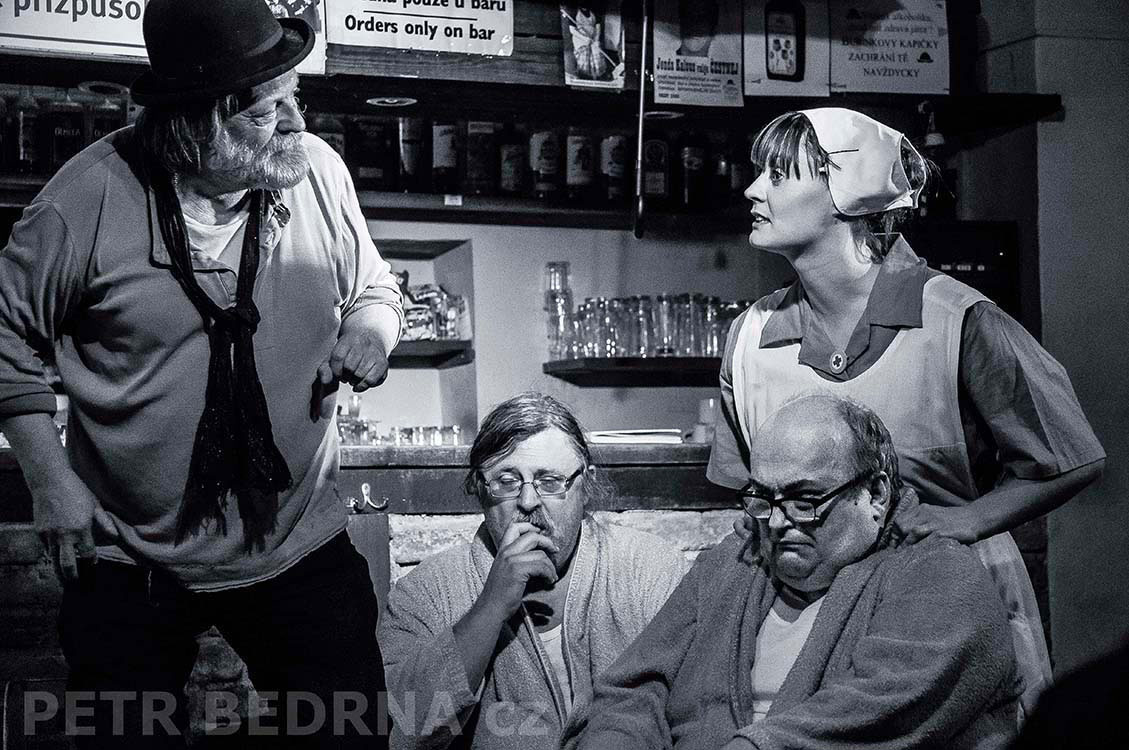 Jiří Hrdina, Petr Borka, Šárka Urbanovská, St. Helena, Balbínka, Přelet nad kukaččím hnízdem, divadlo, Česko