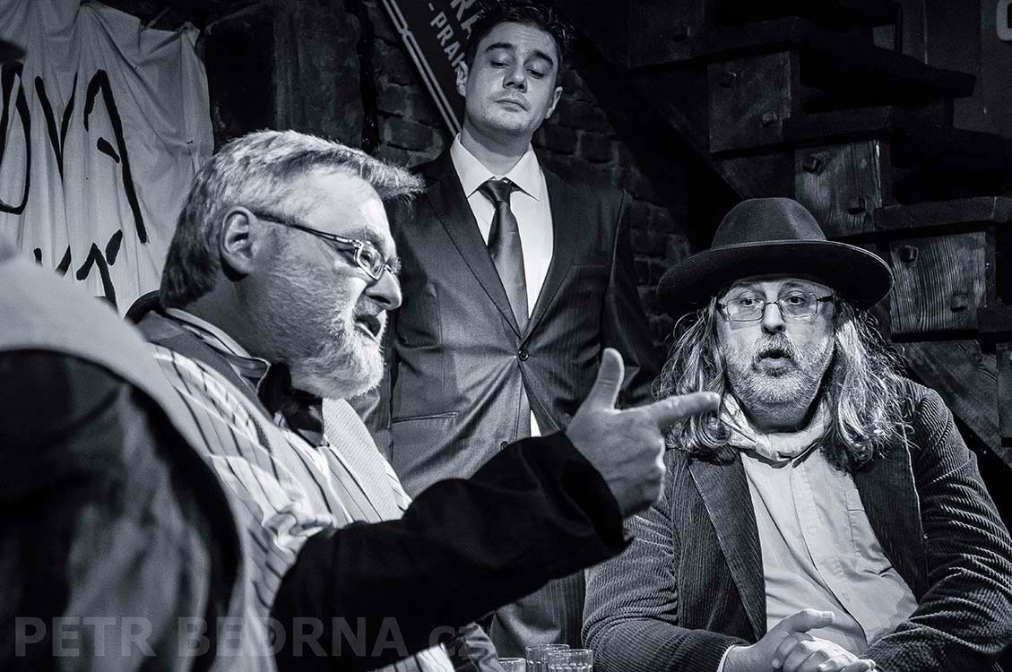 Ota Marek, Lukáš Burian, Petr Borka, Balbínka, Hráči, Praha, divadlo, improvizace, Česko