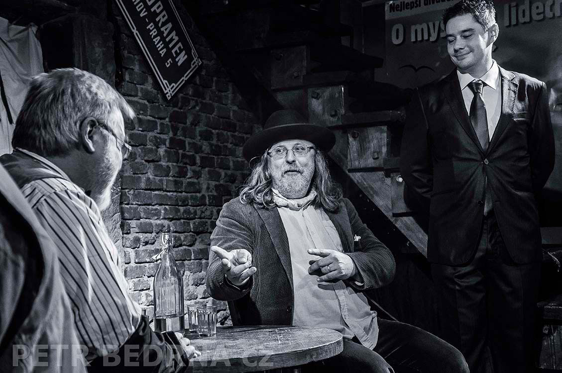 Ota Marek, Petr Borka, Lukáš Burian, Balbínka, Hráči, Praha, divadlo, improvizace, Česko