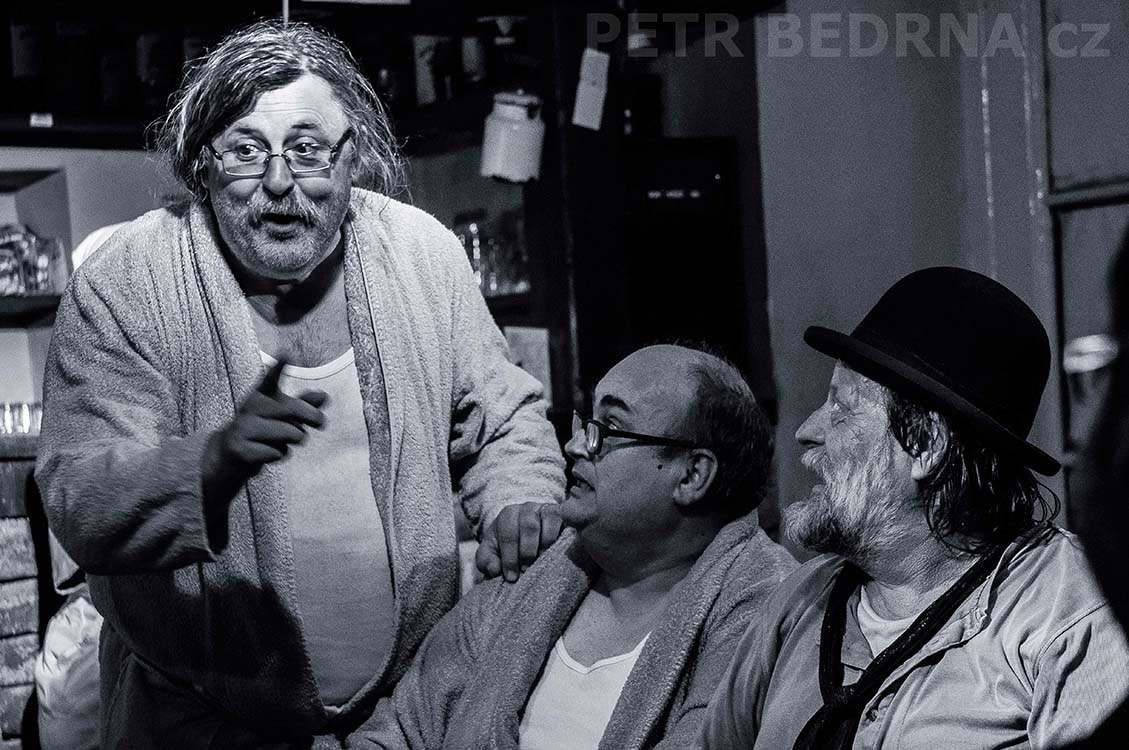 Petr Borka, Stanislav Helena, Jiří Hrdina, Balbínka, Přelet nad kukaččím hnízdem, Praha, divadlo, improvizace, Česko