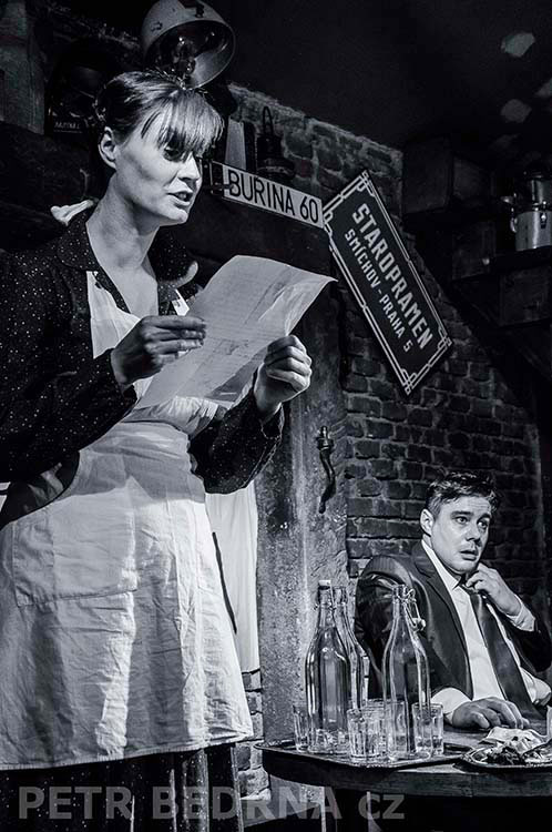 Šárka Urbanovská, Lukáš Burian, Balbínka, Hráči, Praha, divadlo, improvizace, Česko