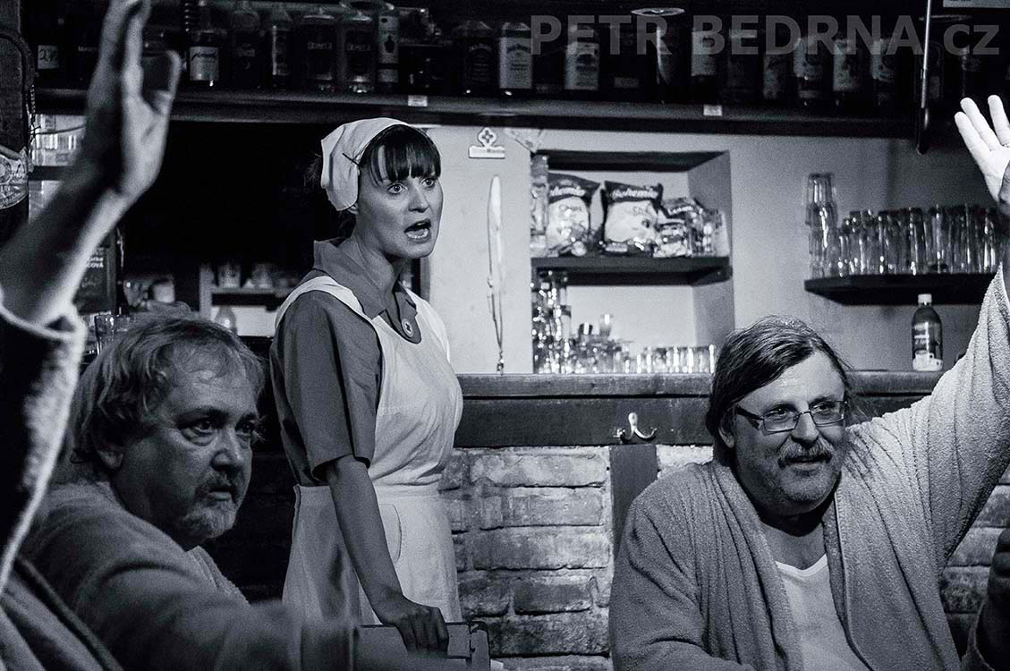 Šárka Urbanovská, Petr Borka, Balbínka, Přelet nad kukaččím hnízdem, Praha, divadlo, improvizace, Česko