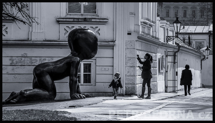 David Černý, Miminka - jen si mě vyfoť, Praha - Kampa, Babies, sochy, street foto