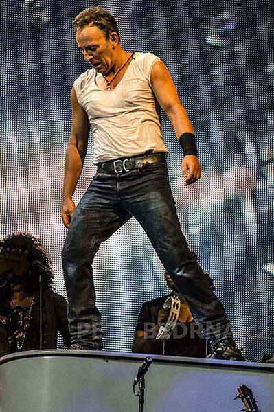 Bruce Springsteen, Praha 12.7.2012, koncert, hudba, improvizace, Česko