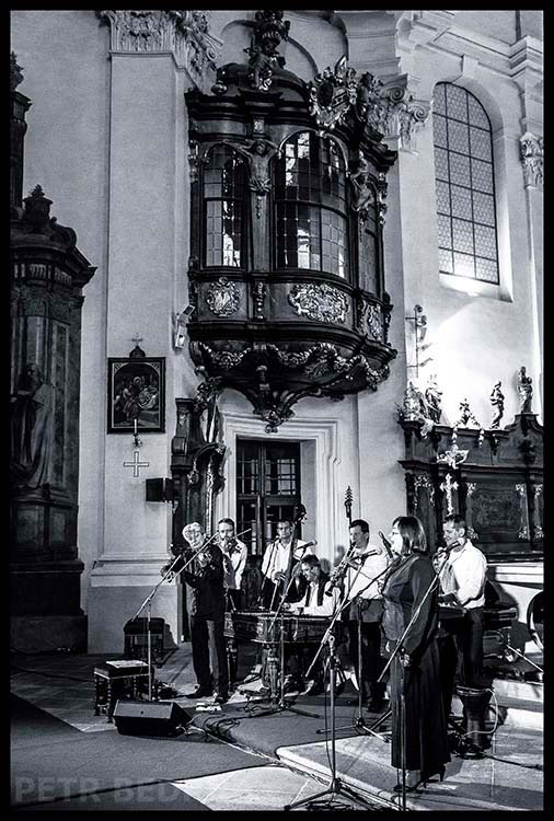 Hradišťan, Bazilika sv. Markéty, Břevnov, Praha, koncert, hudba, improvizace, Česko
