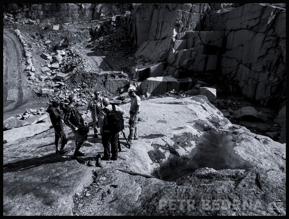 , Lom Ruprechtice, interview, Liberec, Jaroslav Róna, sochař, kámen na výrobu soch, Česko