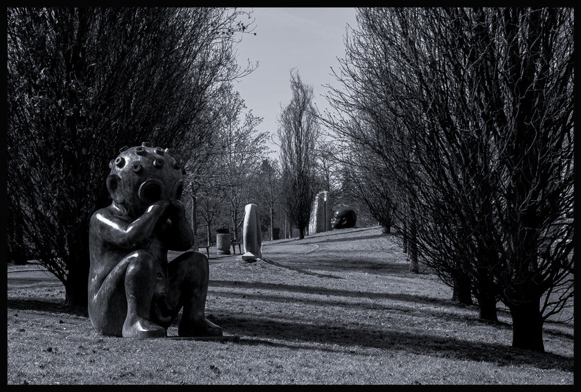 Malý Marťan, Park Hadovka, Jaroslav Róna, Praha