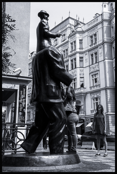 Pomník Franze Kafky, Španělská synagoga, 2015, Jaroslav Róna, Praha(13)