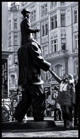 Pomník Franze Kafky, Španělská synagoga, 2015, Jaroslav Róna, Praha(15)