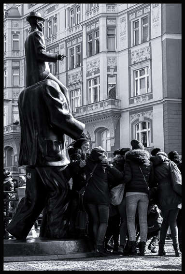 Pomník Franze Kafky, Španělská synagoga, 2015, Jaroslav Róna, Praha(18)