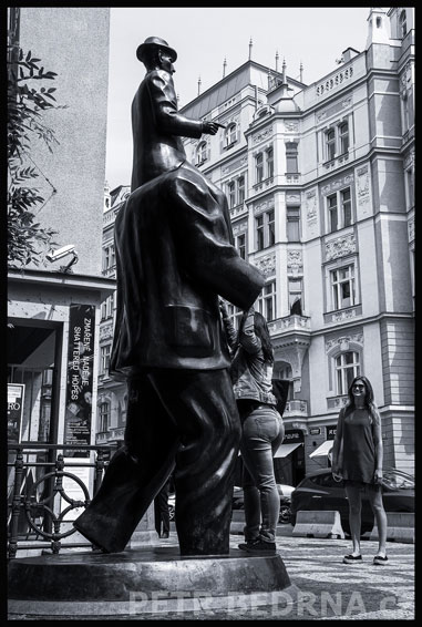 Pomník Franze Kafky, Španělská synagoga, 2015, Jaroslav Róna(1)