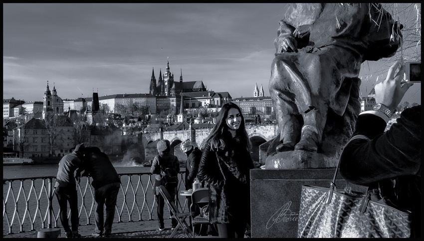 Novotného lávka, Karlův most, Praha