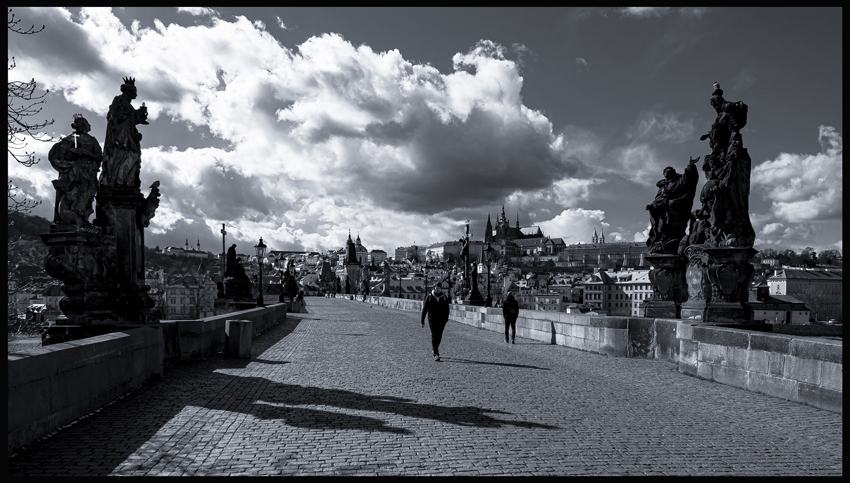 Sv. Markéta z Antiochie, sv. Dominik, Karlův most, Praha