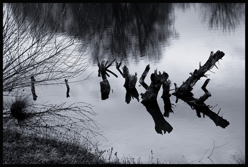 Rodinka při koupání, Hostouň