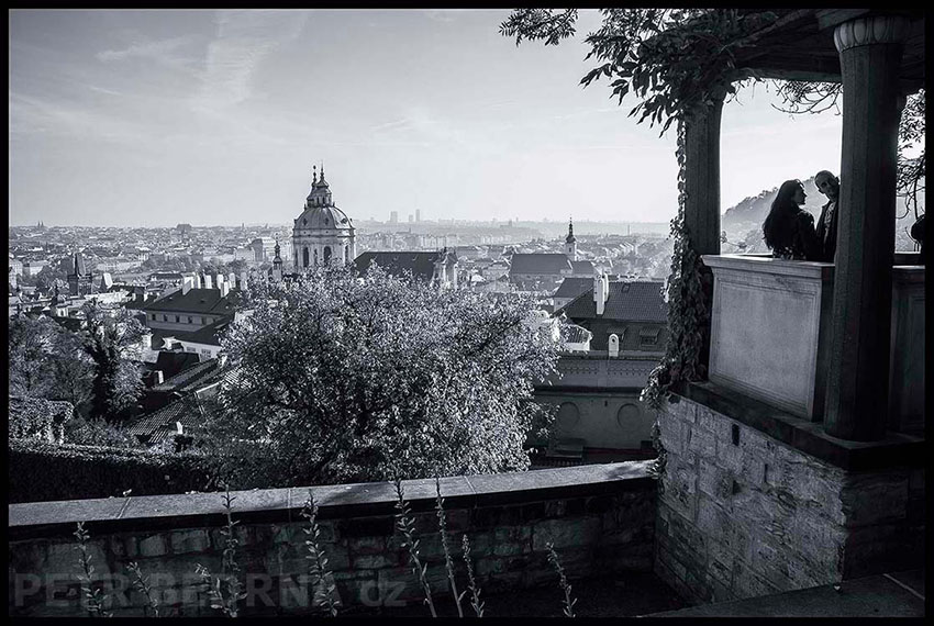 Malý Belvedér, Hartigovská zahrada, Pražský hrad, Zahrada Na Valech, Praha