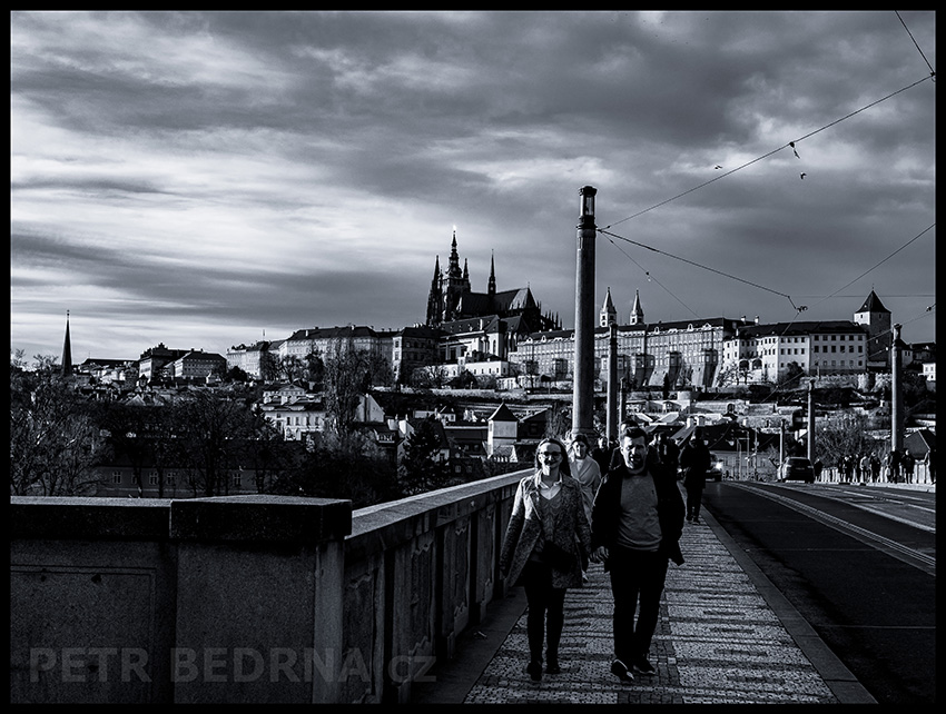 Pražský hrad, Čechův most, 2022, Praha