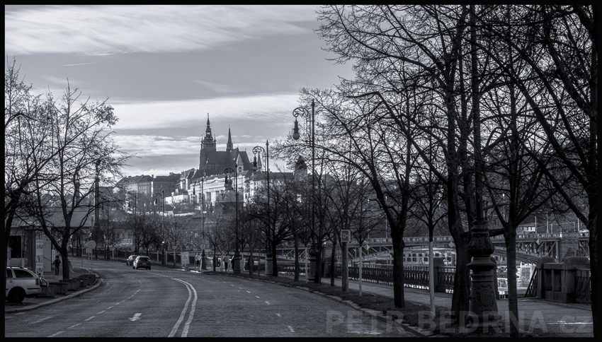 Pražský hrad, Dvořákovo nábřež, Josefov, Praha
