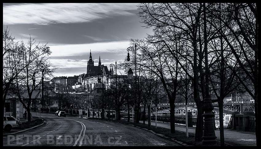 Pražský hrad, Dvořákovo nábřeží, Praha, Josefov, Praha