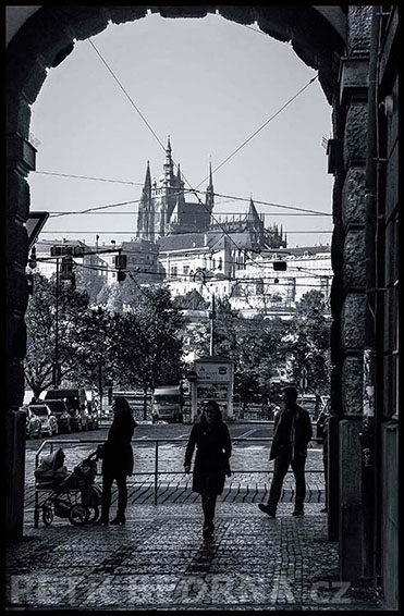 Pražský hrad, Kaprova ulice, Náměstí Jana Palacha, Praha