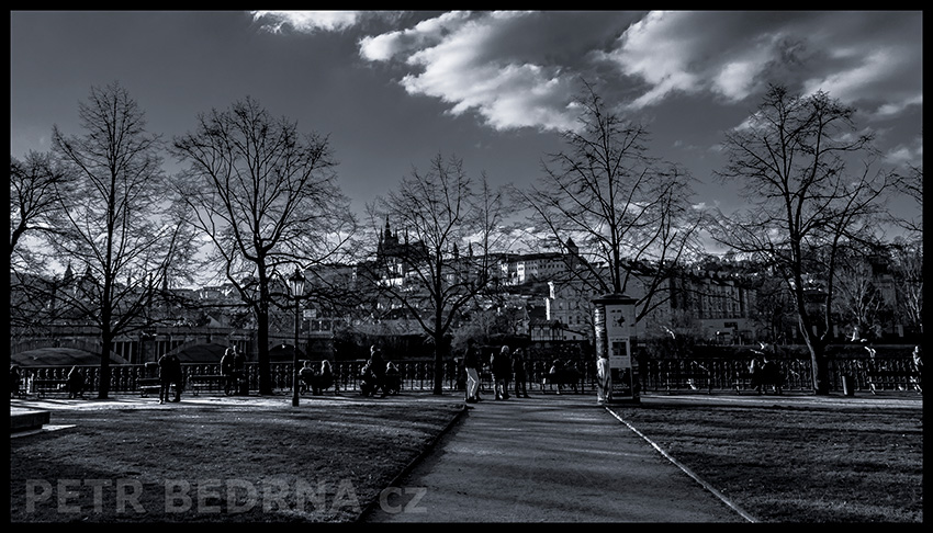 Pražský hrad, Praha, Alšovo nábřeží, 2024, Praha