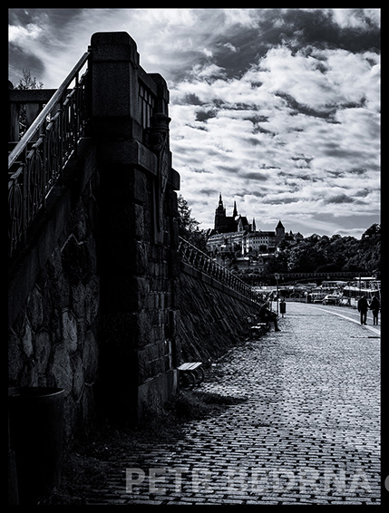Přístaviště Na Františku, Pražský hrad, Vltava, Praha