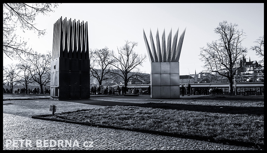 Jan Palach - Dům sebevraha a Dům matky sebevraha, John Hejduk, Praha, Pražský hrad