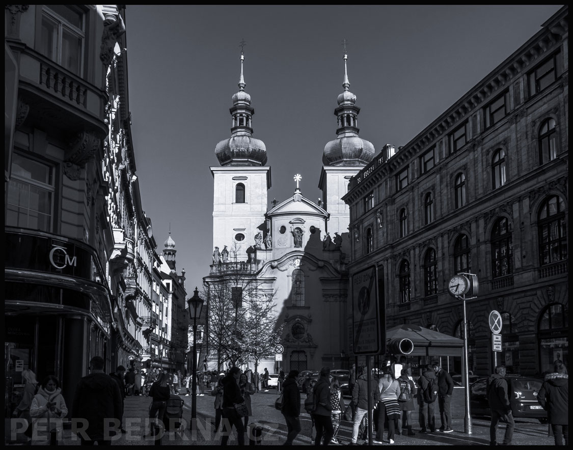 Kostel sv. Havla, Praha, Havelská ulice, památky, baroko, street foto, Česko