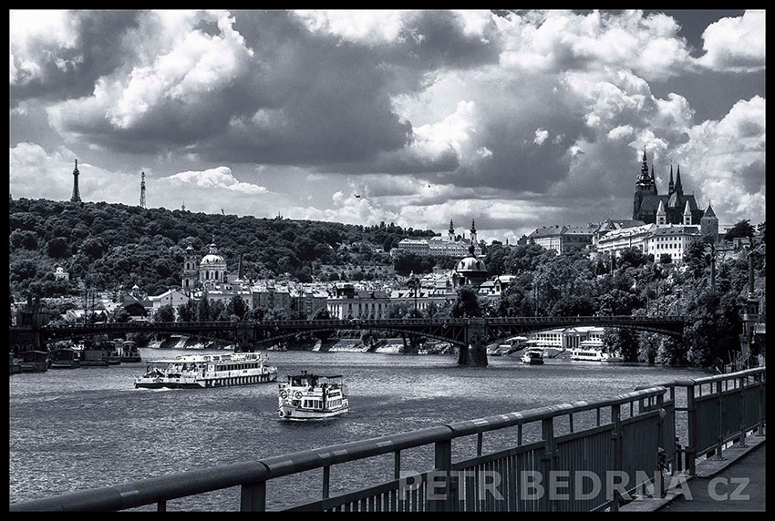 Pražský hrad, Čechův most, Malá Strana, Petřín, Praha