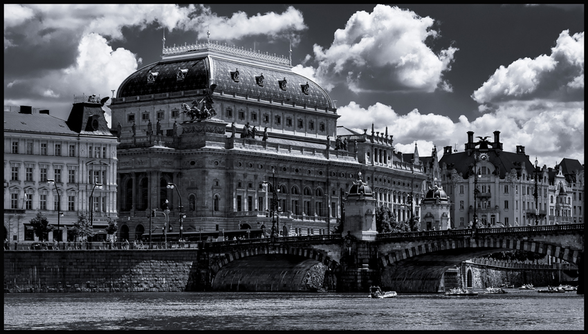 Národní divadlo, most Legií, Praha(2)