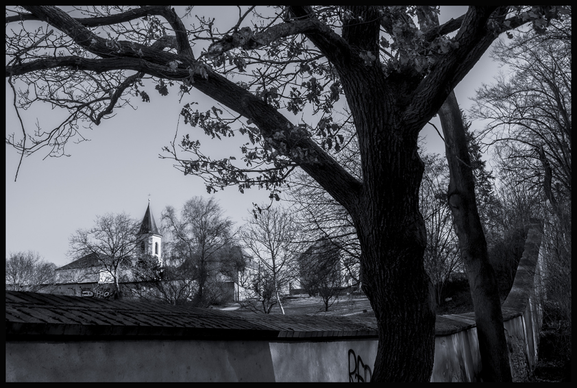 Obora Hvězda, Kostel sv. Fabiána a Šebestiána, Praha, Liboc