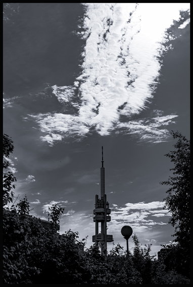 Žižkovská věž s andělem, Praha