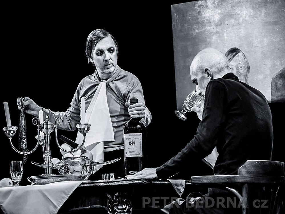 Thomas & Ruhller - Diner, Divadlo Archa, 14.1.2019, Aleš Najbrt, Jan Slovák, divadlo, improvizace, Česko