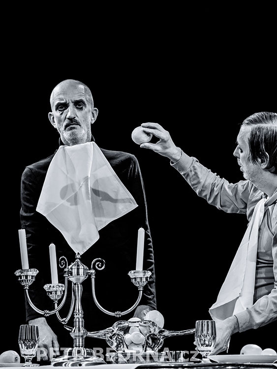 Thomas & Ruhller - Diner, Divadlo Archa, 14.1.2019, Aleš Najbrt, Jan Slovák, divadlo, improvizace, Česko