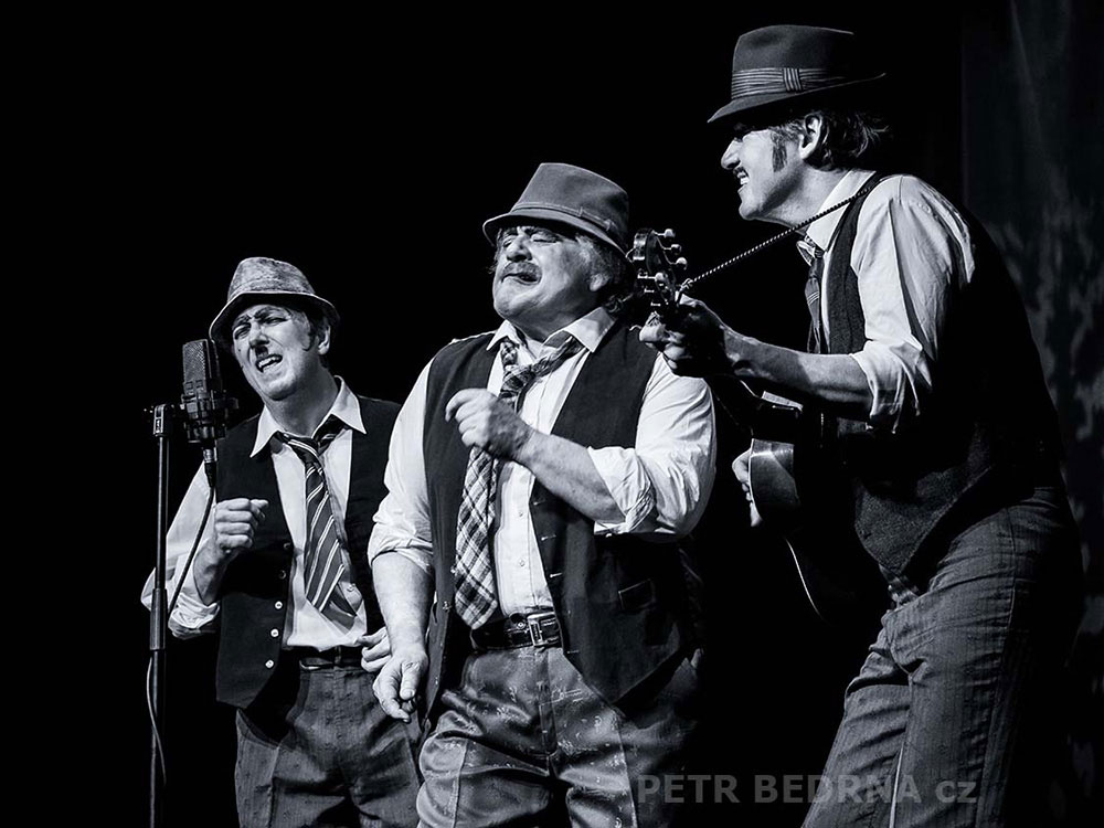 Tros Sketos, Rozesmátí strejcové, Palác Akropolis, 21.1.2019, Fr. Skála, Aleš Najbrt, Jaroslav Róna, Česko