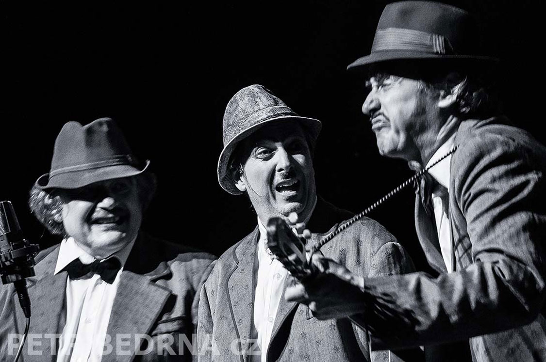 Tros Sketos, Rozesmátí strejcové, Cha!, Palác Akropolis, 2015, Fr. Skála, Aleš Najbrt, Jaroslav Róna, Česko