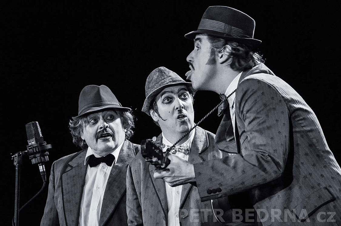 Tros Sketos, Rozesmátí strejcové, Cha!, Palác Akropolis, 2014, Fr. Skála, Aleš Najbrt, Jaroslav Róna, Česko