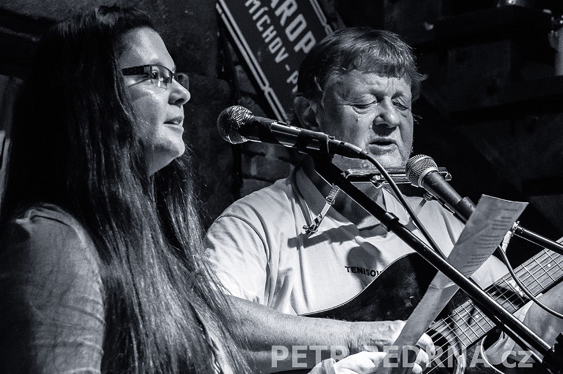 Sára Mertová, Vladimír Merta, Balbínka 29.5.2015, Praha, hudba, koncert, improvizace, Česko