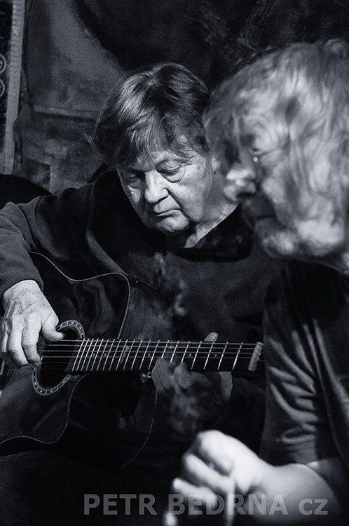 Vladimír Merta, Jan Hrubý, Kladno - Dundee Jam 17.4.2013, Kladno, hudba, koncert, improvizace, Česko